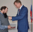 Глава города Александр Виноградов наградил медалью руководителя заслуженного коллектива Южного Урала «Троицкий народный казачий хор» Анатолия Ткачева - Администрация г. Троицка