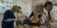 Участники клуба «Патриот» провели мастер-класс для школьников - ЮУрГАУ