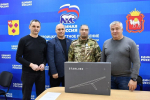 Дмитрий Гатов встретился с командиром стрелковой роты