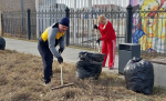 Троичане продолжают наводить порядок в городе