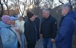 Дмитрий Гатов обсудил с жителями п. Жиркомбинат благоустройство сквера