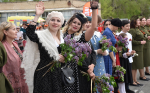 Глава города вместе с троичанами встретили поезд Победы