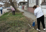 В Троицке продолжаются субботники