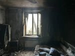 В Троицке произошел пожар в двухэтажном доме