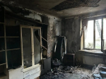 В Троицке произошел пожар в двухэтажном доме